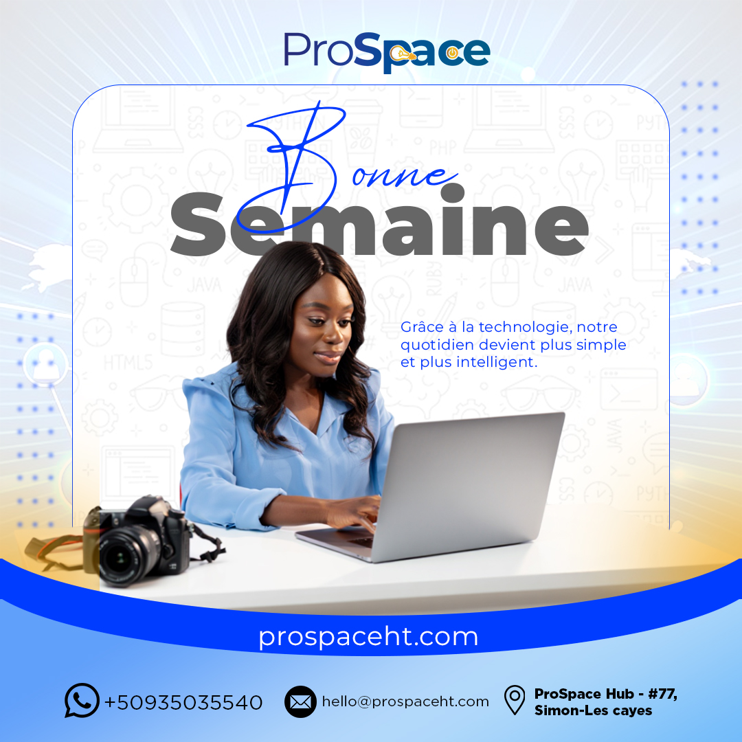Affiche Bonne semaine
