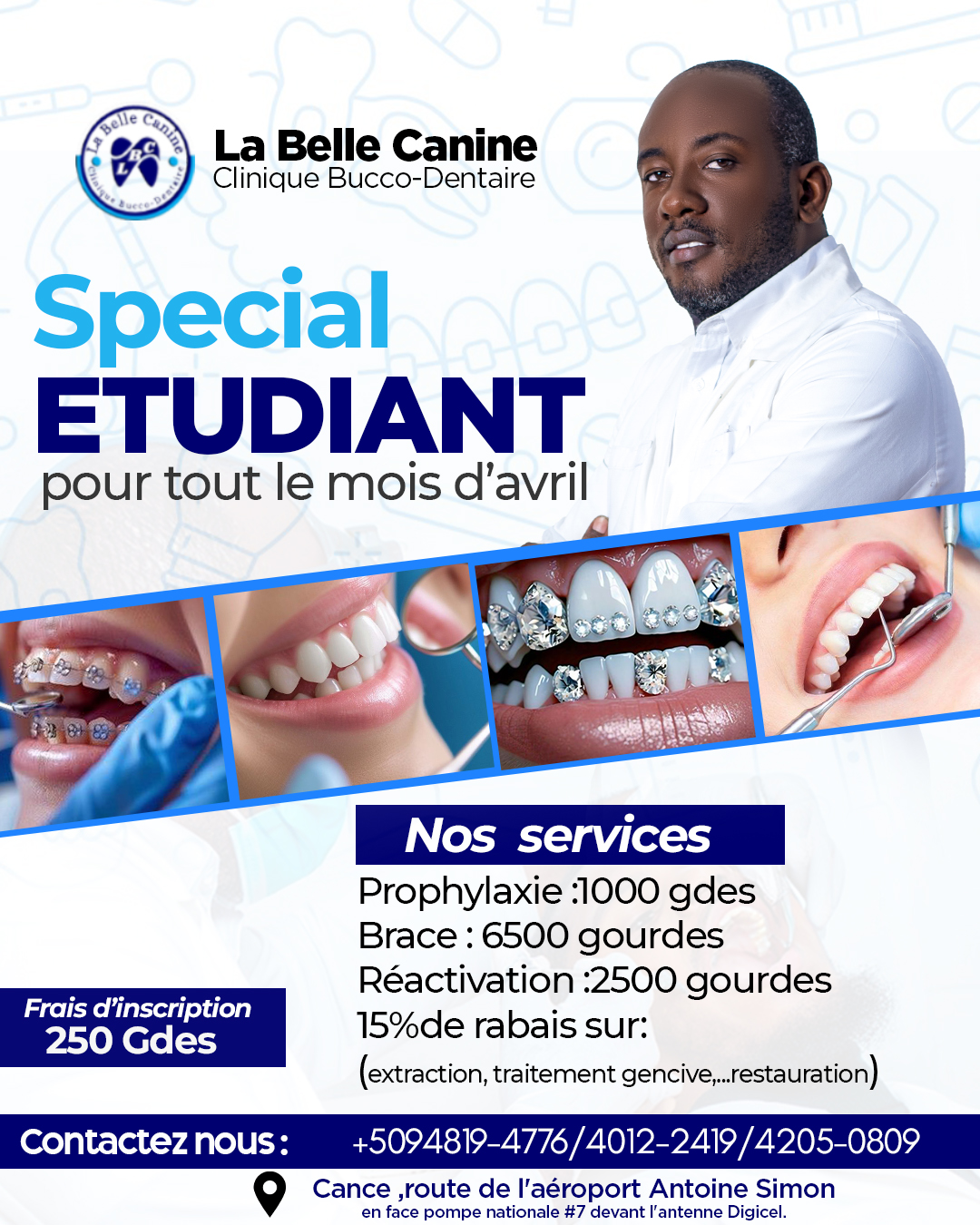 Flyer spécial étudiant