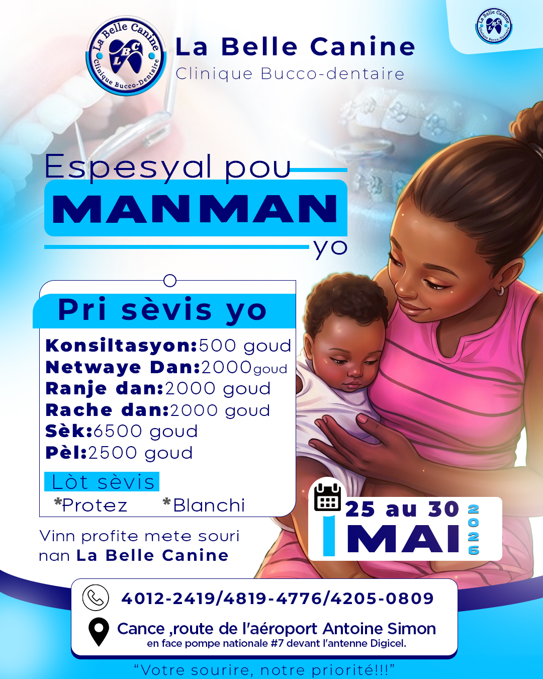 Flyer spécial fête des Mères